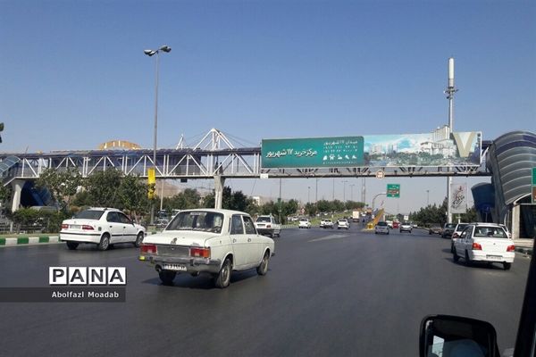 تردد خودروهای مسافران به مشهد مقدس در موج پنجم کرونای دلتا