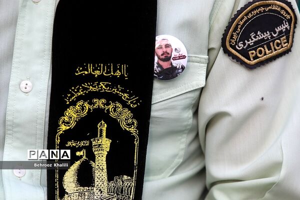تشییع پیکر سرباز شهید مختوم‌نژاد