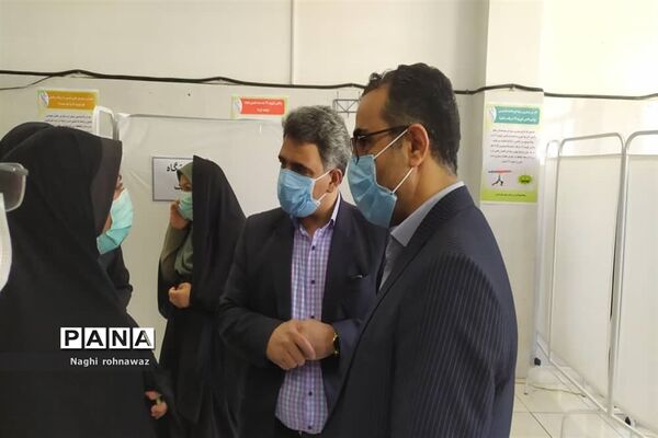 آغاز واکسیناسیون کووید ١٩  فرهنگیان در شهرستان قدس