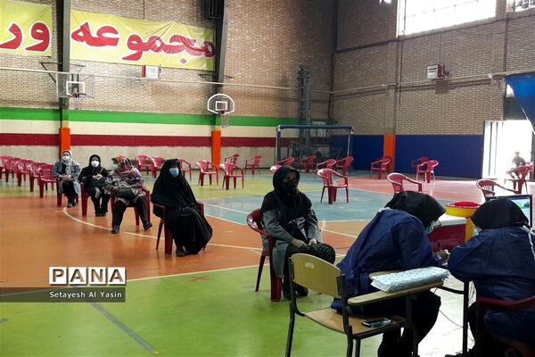 آغاز واکسیناسیون کووید ۱۹، فرهنگیان منطقه ۸
