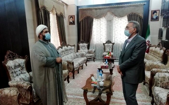 دیدار مسئول اتحادیه انجمن‌های اسلامی دانش‌آموزان هرمزگان با مشاور عالی استاندار