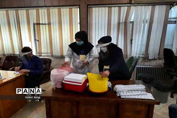 آغاز طرح واکسیناسیون فرهنگیان منطقه ۱۴ در کانون فرهنگی تربیتی امید