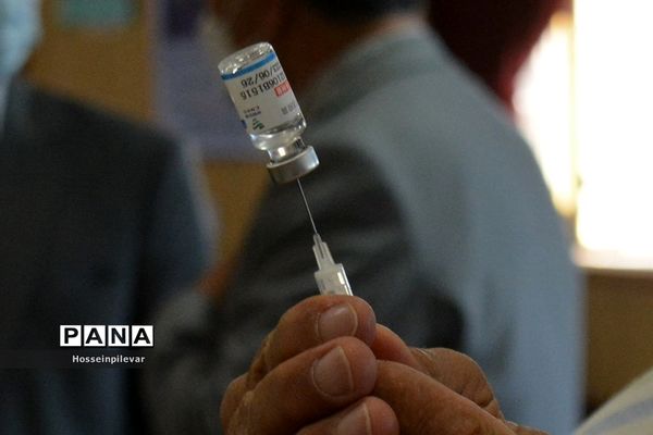 افتتاح مرکز واکسیناسیون دانشگاه فرهنگیان بیرجند استان خراسان جنوبی