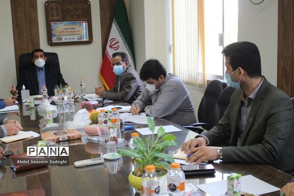 جلسه میزکار شهرستان‌ها و مناطق معاونت پرورشی و فرهنگی آموزش و پرورش استان بوشهر