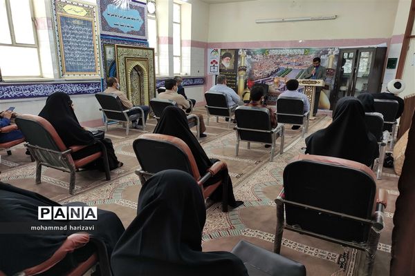 مراسم یادبود معلم فقید افسانه احسانی در شهرستان کارون