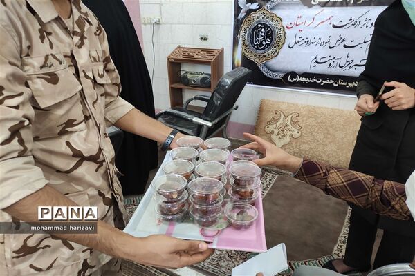 مراسم یادبود معلم فقید افسانه احسانی در شهرستان کارون