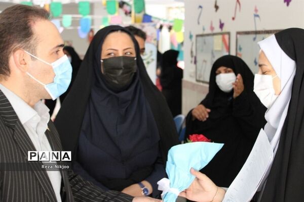 اختتامیه مرحله اول واکسیناسیون فرهنگیان شهرستان بهارستان