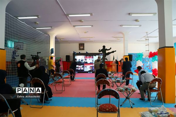 آیین افتتاحیه ۲۵ پروژه ورزشی در شهر تهران