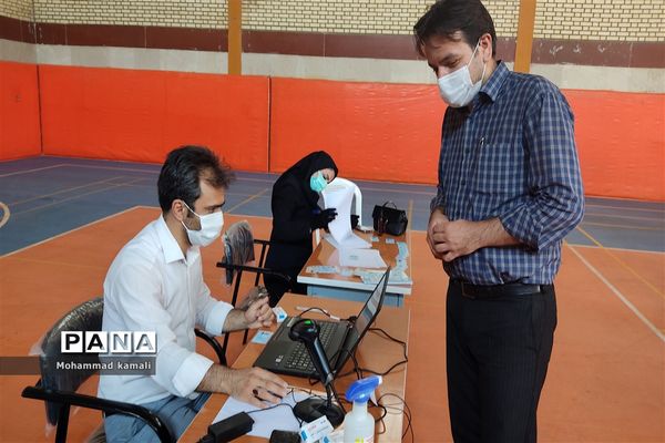 پایان روند واکسیناسیون فرهنگیان شهرستان محلات