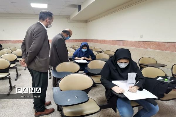 برگزاری آزمون ورودی پایه دهم نمونه دولتی و فرهنگ در منطقه ۱۳ تهران