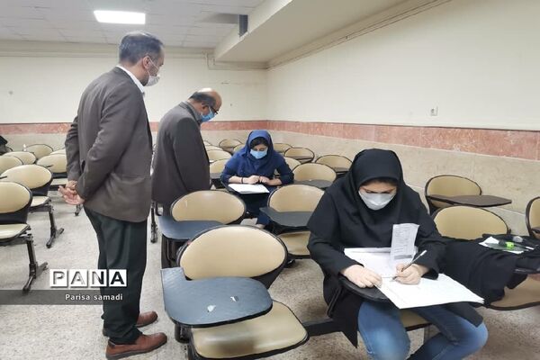 برگزاری آزمون ورودی پایه دهم نمونه دولتی و فرهنگ در منطقه ۱۳ تهران