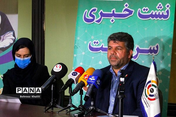 نشست خبری رئیس فدراسیون تیراندازی