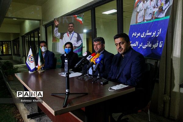 نشست خبری رئیس فدراسیون تیراندازی