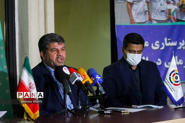 نشست خبری رئیس فدراسیون تیراندازی