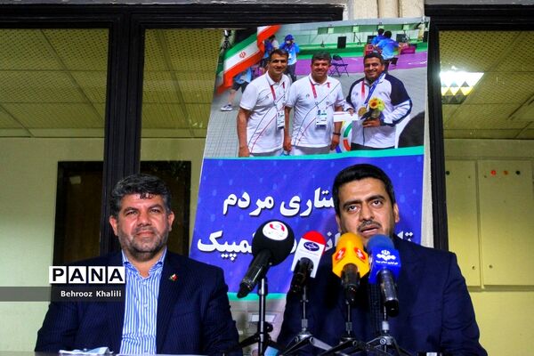 نشست خبری رئیس فدراسیون تیراندازی