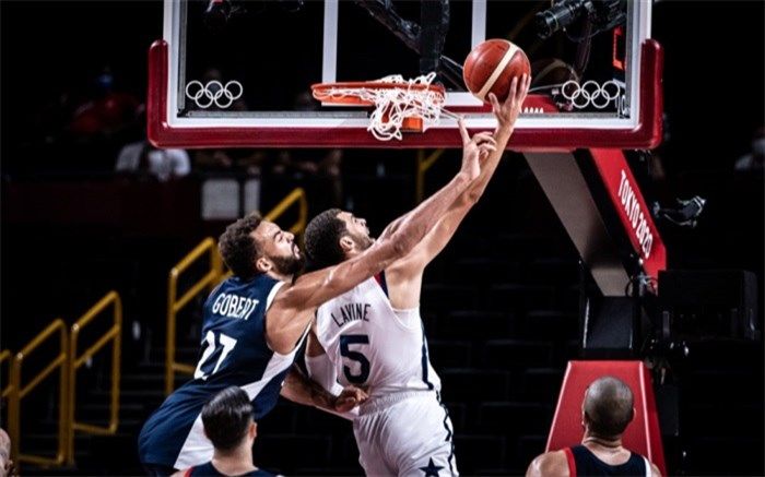 زور خروس‌ها به یانکی‌ها نرسید؛ آمریکا قهرمان بسکتبال المپیک ماند