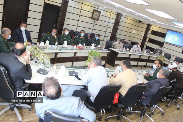 جلسه مدارس تحت پوشش سپاه  اداره‌کل آموزش و پرورش استان بوشهر