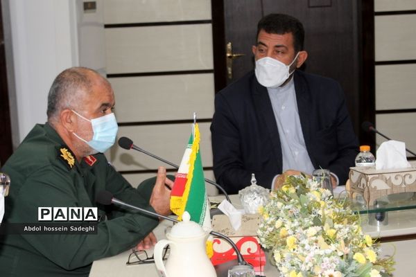 جلسه مدارس تحت پوشش سپاه  اداره‌کل آموزش و پرورش استان بوشهر