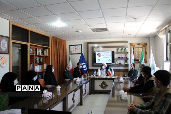 دیدار نمایندگان سپاه انصارالرضا(ع) استان وبسیج رسانه باخبرنگاران پانا