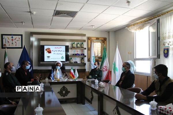 دیدار نمایندگان سپاه انصارالرضا(ع) استان وبسیج رسانه باخبرنگاران پانا
