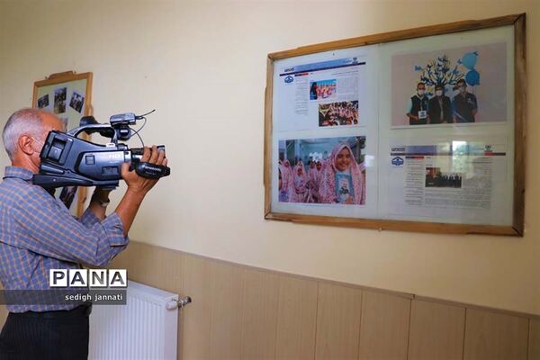 اولین نمایشگاه انجمن خبر و رسانه  در آباده