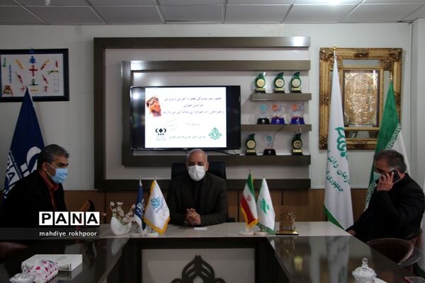 دیدا رمدیرکل آموزش و پرورش استان باخبرنگاران پانا
