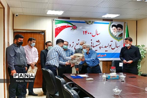 آیین تجلیل از خبرنگاران بمناسبت روز خبرنگار در شهرستان امیدیه