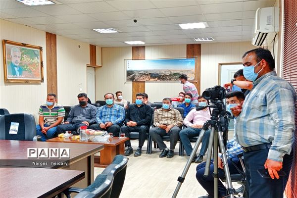 آیین تجلیل از خبرنگاران بمناسبت روز خبرنگار در شهرستان امیدیه