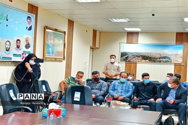 آیین تجلیل از خبرنگاران بمناسبت روز خبرنگار در شهرستان امیدیه