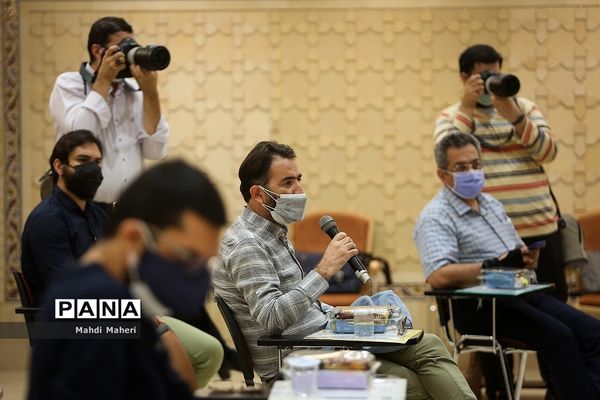 نشست خبری دومین سوگواره فیلم عاشورایی تصویر دهم