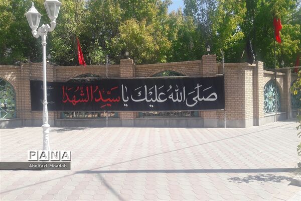 حال هوای خیابان های شهرستان کاشمر در ایام ماه محرم