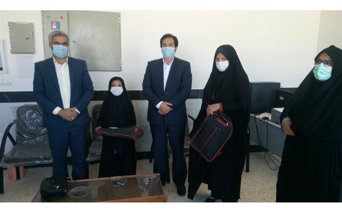 تقدیر از یک دانش آموز ابتدایی  گنابادی برای تولید محتوای پرورشی
