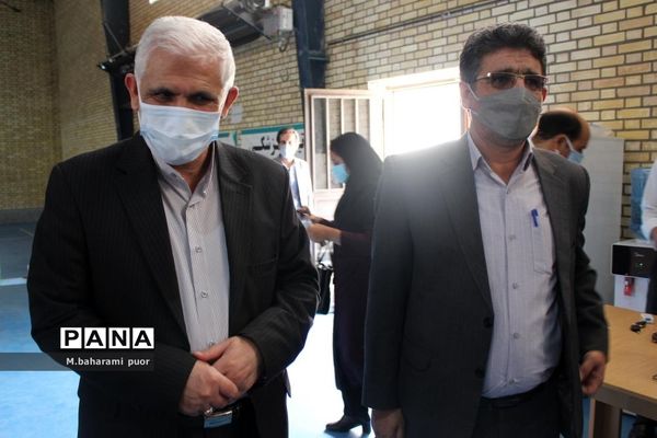 واکسیناسیون فرهنگیان شهرستان بویراحمد