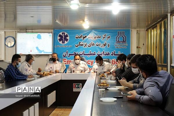 آیین تجلیل از خبرنگاران  توسط ستاد هدایت عملیات بحران دانشگاه جندی شاپور اهواز (EOC)