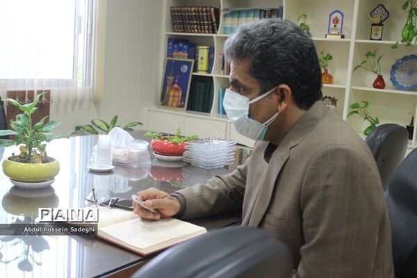 جلسه هماهنگی سوگواره احلی من العسل در معاونت پرورشی  و فرهنگی  آموزش و پرورش استان بوشهر