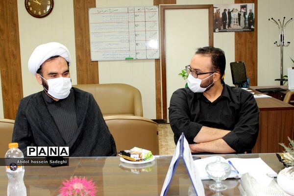 جلسه هماهنگی سوگواره احلی من العسل در معاونت پرورشی  و فرهنگی  آموزش و پرورش استان بوشهر