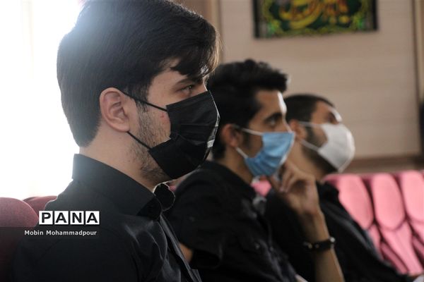 مراسم سوگواری عزای حسینی در پژوهش سرای آذربایجان ناحیه ۳ تبریز