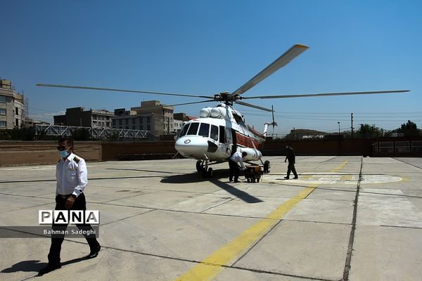 بازدید خبرنگاران از سازمان امداد و نجات جمعیت هلال احمر