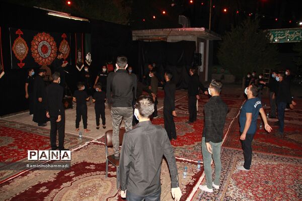 مراسم عزاداری دهه اول محرم هیئت منتظران ظهور شهرخاوران