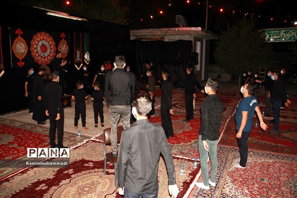 مراسم عزاداری دهه اول محرم هیئت منتظران ظهور شهرخاوران
