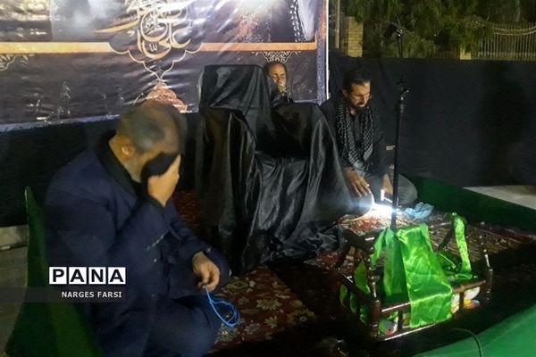 آیین شیرخوارگان حسینی در شهر جعفریه قم