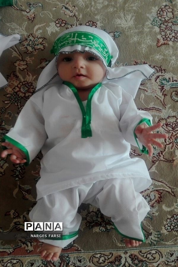 آیین شیرخوارگان حسینی در شهر جعفریه قم