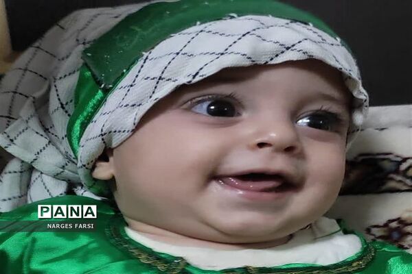 آیین شیرخوارگان حسینی در شهر جعفریه قم