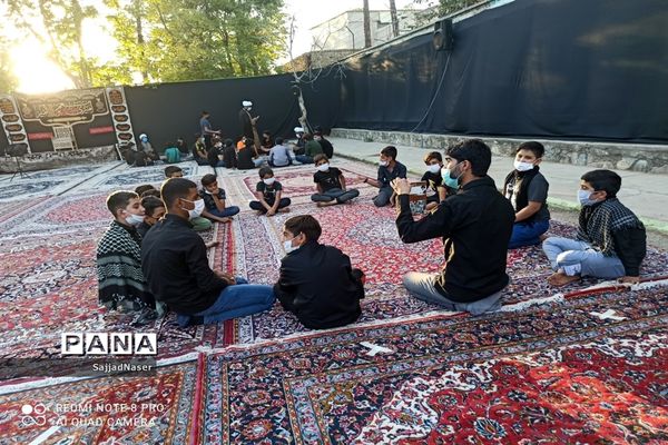 مراسم دهه اول محرم  هیئت قاسم ابن الحسن در کانون فرهنگی تربیتی لقمان