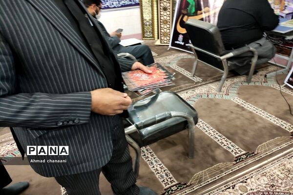 آیین بزرگداشت اولین سالگرد آسمانی شدن معاون سابق پرورشی اداره آموزش و پرورش کارون