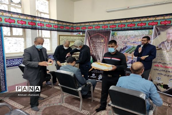 آیین بزرگداشت اولین سالگرد آسمانی شدن معاون سابق پرورشی اداره آموزش و پرورش کارون