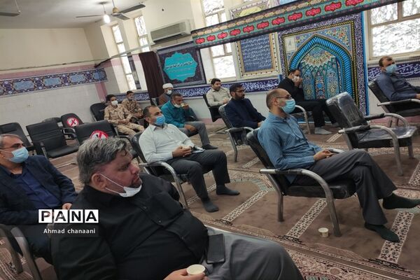 آیین بزرگداشت اولین سالگرد آسمانی شدن معاون سابق پرورشی اداره آموزش و پرورش کارون