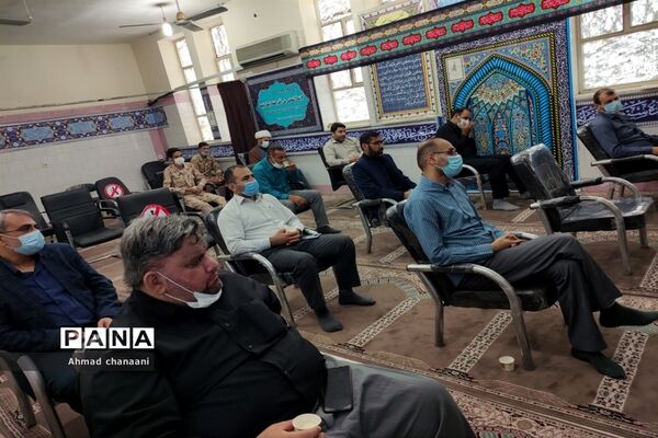 آیین بزرگداشت اولین سالگرد آسمانی شدن معاون سابق پرورشی اداره آموزش و پرورش کارون