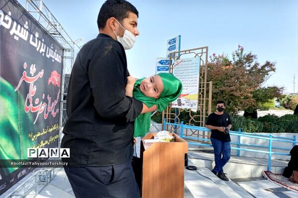 برگزاری مراسم شیر خوارگان حسینی در زیارتگاه شهید مدرس