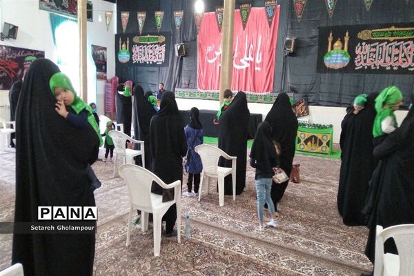 شیرخوارگان حسینی در درمیان